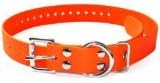 Replacement Strap for SportDOG Collars - 3/4" Wide Biothane Dog E-Collar Replacement for Training, Bark, Shock, Electric, and GPS Collars - 28" Adjustable Length SportDOG (Neon Orange- FBA)