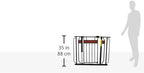 Regalo Safety 30-41.5” Extra Wide Baby Gate for Doorways & Bottom of Stairs, Pressure Mounted Wood Accent Gate with Door, Tested & Safe for 30 Years, American Designed, American Owned