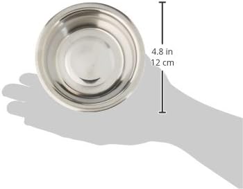 Loving Pets Standard Stainless Dish, Dog Bowl, 1/2 Pint