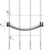 Catastrophic Creations Cat Bridge 50" Wall-Mounted Cat Play and Lounge Bridge - Ideal Climbing Toy and Cat Tree Alternative for Pets