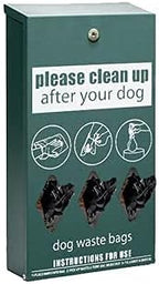Zero Waste USA - 2,000 Commercial Grade Dog Waste Station Refill Roll Bags - Fits Any Roll Bag Dog Waste Station - 40% Thicker than competitor brands - 10 Rolls of 200 bags per roll