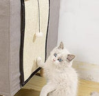 Natural Sisal Cat Scratching Pad & Furniture Protectors - Cat Scratcher Mat for Sofa, Couch, Chair & Wall Carpets