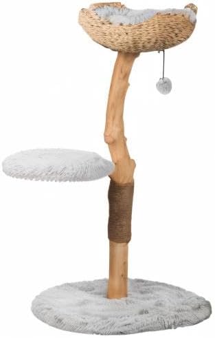 Mau Lifestyle Gray Uni Cat Tree, 43" H, 27 LBS, Grey/Gray
