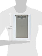 PetSafe Freedom Aluminum Pet Door for Dogs and Cats, Small, White, Tinted Vinyl Flap