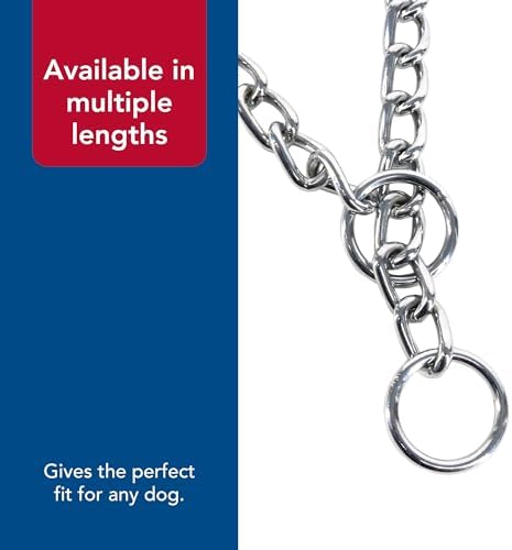 Coastal Pet Products DCP552016 16-Inch Titan Fine Chain Dog Training Choke/Collar with 2mm Link, Chrome