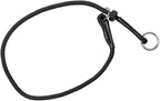 Dingo Gear Choke Collar for Dog Training Handmade of Cord with A Limiter, Waterproof Black S04059, (L)