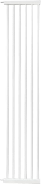 Lumizone Extra Tall Cat Gate Extension Kit 61.02" High Pressure Mounted 2025 New 12.60" Extra Wide 1.37" Gap No Drilling Tall Pet Gate for Dogs (White, 61.02" H x 12.60" W, Extension)