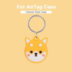 Dog Collar with Leash Airtag Holder Case Set - Dog Collars for Male Female Boy Girl Puppy X-Small Small Medium Large Dogs Walking Running Training - Forest/XS