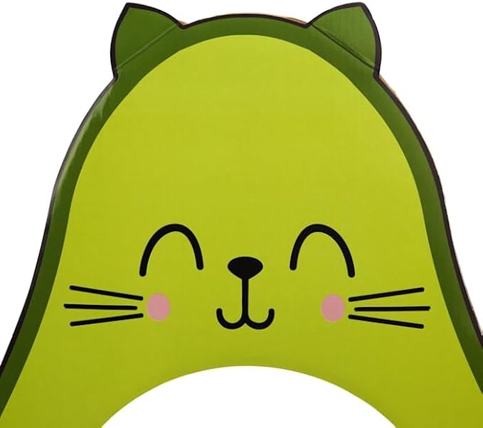 EveryYay by Petco Novelty Avocado Cardboard Cat Scratcher 19.8" H
