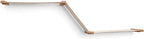 CatastrophiCreations Cat Multi-Level Raceway Hammock Wall Mounted Lounger for Climb and Play Furniture Cat Tree Shelves, Natural/Natural (LR11NANT)