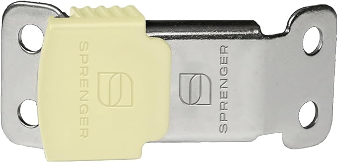 Herm Sprenger Stainless Steel ClicLock Buckle Quick Release Fastener with Glow in The Dark Plastic Jacket for Dog Training Prong Collar Made in Germany (Fluorescent Jacket, 3.2mm)