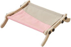 Cat Window Perch, No Screws Easy to Adjust & Assemble, Adjust Wooden Seat for Kitten Bedside Windowsill, Wooden Cats Furniture