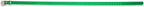 Educator Biothane Dog Collar, Waterproof, Odorproof, Metal Buckle and D Ring, Adjustable for Custom Fit, Cool and Comfortable, for Small, Medium, or Large Dogs, 3/4-Inch, Green