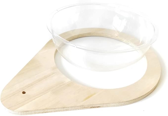 Transparent Cat Spoon Hammock for DIY Cat Tree Cat Tower Cat Apartment Sisal Scratching Post with Jumping Platform and Cat Ring DIY Cat Furniture Activity Center Kitten Playhouse (Beige)