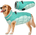 Lelepet Dog Coat Warm Dog Winter Coat Waterproof Dogs Jacket with Harness Built in Reflective Pet Fleece Vest Zip-Up Cold Weather Coats for Extra Large Dogs Turtleneck & Windproof Coats Great Dane 3XL
