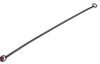 Herm Sprenger Black Stainless Steel Choke Dog Training Collar No-Pull Slip Chain for Small Medium Large Dogs for Easy Control Show Chain Collar Made in Germany 2mm 26in (65cm)