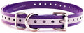 Replacement Strap for Dogtra Collars - 3/4" Wide Ultra-Durable Dog E-Collar Replacement for Training, Bark, Shock, Electric, and GPS Collars - 28" Adjustable Length Reflective Purple
