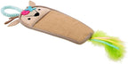 Petlinks Fawn Frenzy Hanging Jute Cat Scratcher & Plush Fawn Electronic Sound Toy, 0.75" L X 23" W X 5.5" H