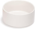 SPUNKYJUNKY 28.7OZ Ceramic Dog and Cat Bowl, Modern Cute Weighted Food Water Bowl for Replacement White (1 Pack)