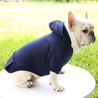 TAPBULL Dog Dresses, Fashionable Pet Dog Sweatshirt Clothes in Dark Colors, Cute Cat Birthday Dress Outfit (Red/Blue/Orange 3-Pack), XX-Large