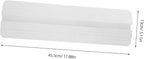 Threshold Ramp for Gate Doorway Height Transition Strip and Guardrail Holder for Pets White Safety Ramp for Easy Access and Protection