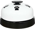 Pet Training Bell, 1 Pack Call Bell for Dog or Cat, 2.83 Inch Diameter with Metal Construction, White