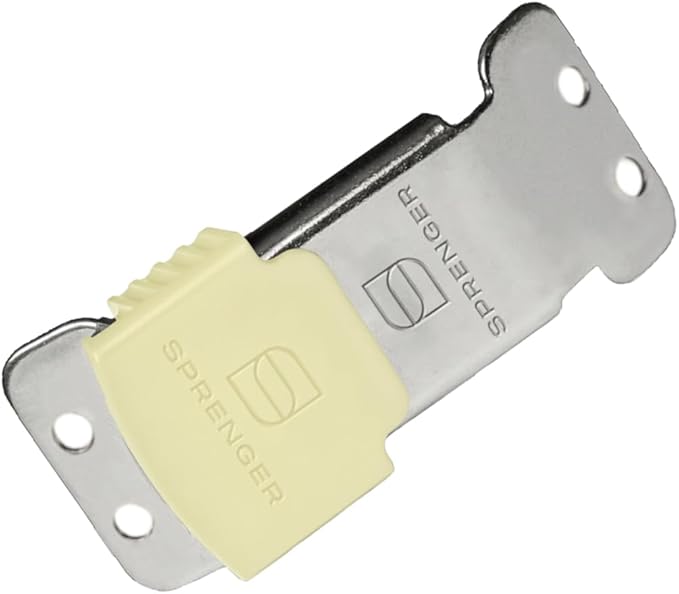 Herm Sprenger Stainless Steel ClicLock Buckle Quick Release Fastener with Glow in The Dark Plastic Jacket for Dog Training Prong Collar Made in Germany (Fluorescent Jacket, 2.25mm)
