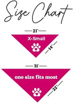 That's My Bro Dog Bandana | 100% Cotton Adjustable Triangle | Made in USA | Soccer| Sports | Biggest Fan | Game Day | Hot Pink, X-Small (533)