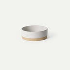 Mora Ceramic Pet Bowl Size Medium - Food/Water Dish for Large Puppies, Cats, Retrievers, Medium Sized Dogs, ect. 28oz or 4 Cups - Basic Bowls for Your Dog or Cat, Mix and Match for a Set - Oat