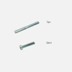 SHENGOCASE 2-Pack 23.6" L, 3.15" Ø Cat Tree Replacement Post with M10 Screw, Cat Tower Accessories Replacement Pole