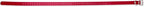Educator Biothane Dog Collar, Waterproof, Odorproof, Metal Buckle and D Ring, Adjustable for Custom Fit, Cool and Comfortable, for Small, Medium, or Large Dogs, 3/4-Inch, Red