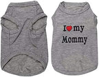 2 Pack Puppy Shirt for Small Dog Boy-Dog Clothes Pet Fashion Casual Breathable Comfortable Apparel Outfits for Dog Cat