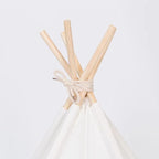 Dog Teepee Bed Cat Tent Portable Houses Pet Puppy with Thick Cushion (M:Size fits 9kg/20lbs (Pets))