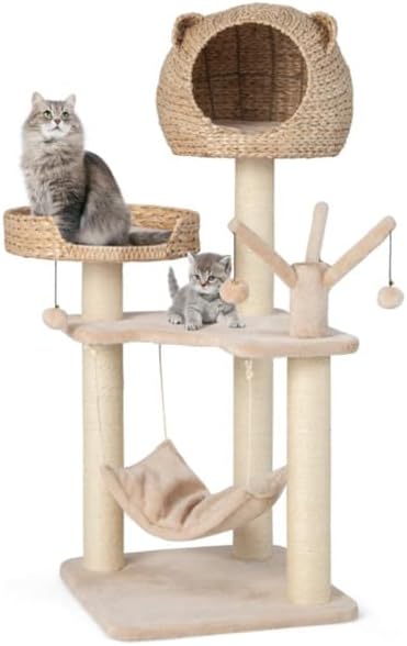 Five-Story cat Tree with Hammock