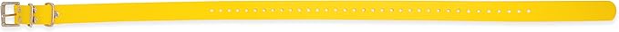 Educator 1-Inch Dog Training Collar Strap – ONLY Fits FE-580, ET-800 & UL-1200 Receivers – NOT Compatible with Mini Educator (ET-300/ET-400) – Durable Biothane Collar, Yellow