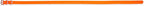 Educator Biothane Dog Collar, Waterproof, Odorproof, Metal Buckle and D Ring, Adjustable for Custom Fit, Cool and Comfortable, for Small, Medium, or Large Dogs, 3/4-Inch, Orange