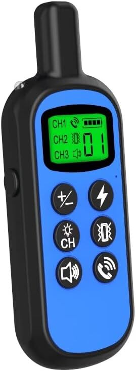 Series CW-008 Dog Training Collar,Training Collar with Walkie-Talkie,Can Send Voice Commands,4 Training Modes,Remote Control Distance Up to 2600Ft