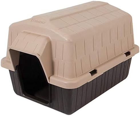 Petmate Aspen Pet Outdoor Dog House, Extra Small, For Pets Up to 15 Pounds, Made in USA