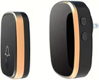 Wireless Doorbell, 1,000ft Range Loud Enough with 5 Volume Levels and Mute Mode Door Chimes LED Flashing