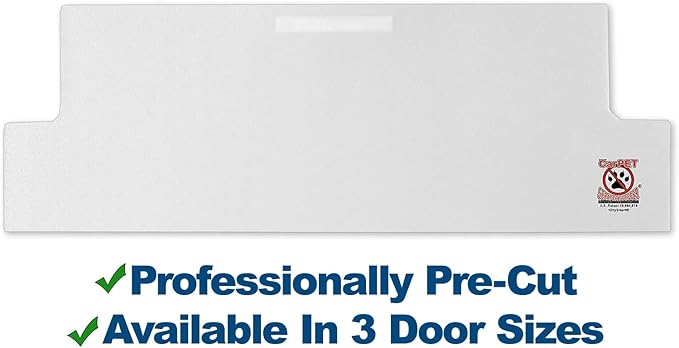 KittySmart Carpet Scratch Stopper Dual Flooring - Stop Cats from Scratching Carpets at Doorways Instantly – Professionally Pre-Cut – Requires No Cutting or Modification - 5 Year Warranty