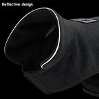 Creation Core Windproof Plush with Sport Vest Dog Clothes Night Reflective Jacket Pet Keep Warm Jacket No Pull No Choke Design Eco-Friendly for Small and Large Big Dog(Grey XL)