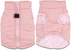 Small Dog Coats Warm Winter Dog Jacket Pet Chihuahua Jackets Puppy Cold Weather Coat Pet Clothes for Small Dogs, Pink, Medium