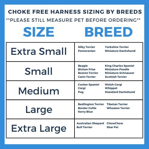 Velpro Mesh Pet Shoulder Harness Collar, 13"-14", Blue