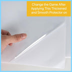 Cat Scratch Furniture Protector: Cat Anti Scratch Tape - Door Protector from Dog Scratching - Clear Training Self Adhesive Tape for Carpet, Sofa, Couch, Door (Transparent, 7.87" x 9.8FT)