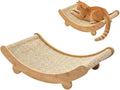 2026 New Cat Recliner Scraper Board, Large 2 in 1 Cat Recliner Scratch Board, Durable Cat Scratching Pad Cat Scratcher Bed Cardboard Cat Scratchers for Indoor Cats (A)