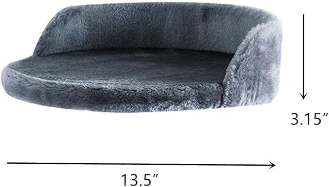 SHENGOCASE 13.5" Cat Tree Tower Accessories Replacement Parts Top Perch Bed Platform, Cat Tower Add on (Semi-Surrounded M8)