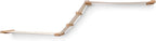 CatastrophiCreations Cat Multi-Level Raceway Hammock Wall Mounted Lounger for Climb and Play Furniture Cat Tree Shelves, Natural/Natural (LR11NANT)