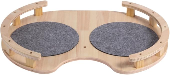 SHENGOCASE Cat Tree Tower Accessories Platform Perch, 17.3 x 23.6 Inches, Extra Large Replacement Bed with Mat for Floor to Ceiling Cat Tree