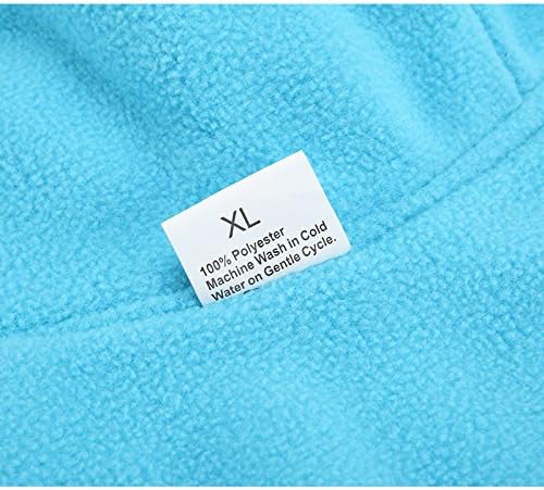 Creation Core Windproof Plush with Sport Vest Dog Clothes Night Reflective Jacket Pet Keep Warm Jacket No Pull No Choke Design Eco-Friendly for Small and Large Big Dog(Blue S)