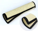 Cat Scratcher Mat Natural Sisal 2 Pack Cat Scratch Mats Sisal Thin Scratcher Mat with Velcro Protecting Furniture Sofa Chair Desk Legs 16X12 and 12X6 in